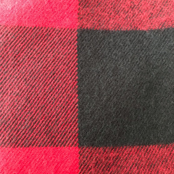 Buffalo plaid skirt red and black - Picture 7 of 7